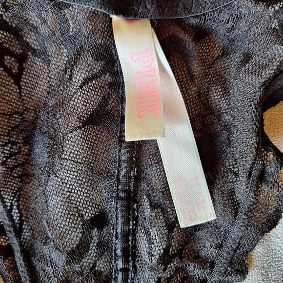 Victoria secret Pink Lacy bralette bundle of 3 size M floral sexy wireless lot - Picture 7 of 9